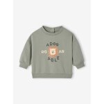 Sweat b�b� col rond vert sauge