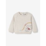 Sweat b�b� disney winnie l'ourson beige chin�