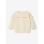 Sweat b�b� fille personnalisable vanille