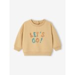 Sweat b�b� gar�on manches longues cappuccino