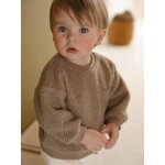Sweat b�b� en sherpa noix de p�can