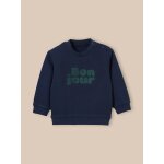 Sweat bonjour en coton biologique indigo Sweat bonjour en coton biologique indigo
