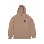 Sweat � capuche beige