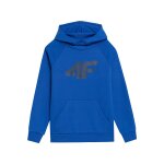Sweat � capuche bleu