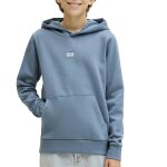 Sweat � capuche bleu