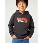 Sweat � capuche brawl stars gar�on anthracite
