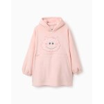 Sweat � capuche convertible en oreiller monstres d'�motions rose fonc�