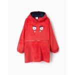 Sweat � capuche convertible en oreiller monstres d'�motions rouge