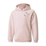 Sweat  capuche coton alpha rose
