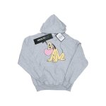 Sweat  capuche coton disney gris chin