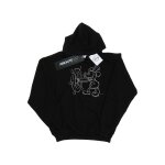 Sweat  capuche coton disney noir