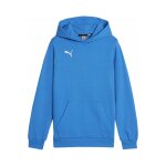 Sweat  capuche coton team goal casuals bleu