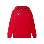 Sweat  capuche coton team goal casuals rouge