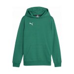 Sweat  capuche coton team goal casuals vert
