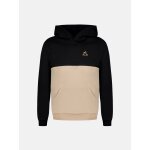 Sweat � capuche en double face colorblock noel black