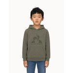Sweat � capuche essentiel en double face essentiels kaki