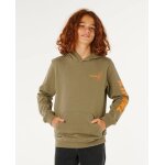 Sweat � capuche eternal shred art gar�on surplus green