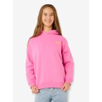 Sweat � capuche fille rose