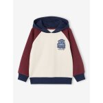 Sweat � capuche gar�on bordeaux
