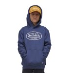 Sweat � capuche gar�on brand bleu / blanc