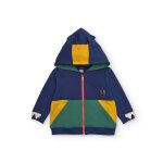 Sweat À capuche pour garçon avec détails contrastants bleu Sweat À capuche pour garçon avec détails contrastants bleu