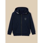 Sweat � capuche gar�on - coton biologique marine