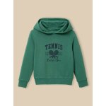 Sweat � capuche gar�on - coton biologique vert