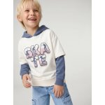 Sweat � capuche gar�on �cru