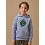 Sweat � capuche gar�on gris chine