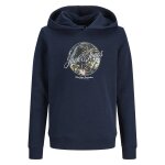 Sweat � capuche gar�on lulu marine