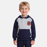 Sweat � capuche gar�on spiderman bleu marine