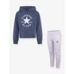 Sweat � capuche et legging marine