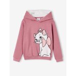 Sweat � capuche marie en molleton rose