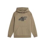 Sweat � capuche marron