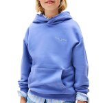 Sweat � capuche mixte bleu