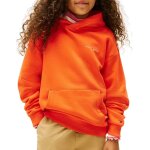 Sweat � capuche orange