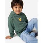 Sweat � capuche pikachu gar�on vert
