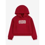 Sweat � capuche rouge