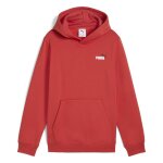 Sweat � capuche rouge