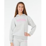 Sweat � capuche staple varsity fille light grey marle