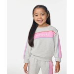 Sweat � capuche sunshine revival fille light grey marle