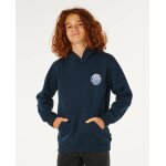 Sweat � capuche wetsuit icon enfant navy / white