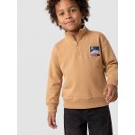 Sweat col camionneur gar�on jaune