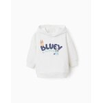Sweat en coton  capuche bluey beige clair