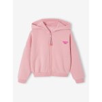 Sweat court zippé fille rose Sweat court zippé fille rose