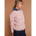 Sweat femme imprim� fleuri capsule m�re - fille multicolore