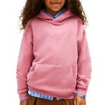 Sweat fille � capuches rose
