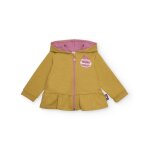 Sweat pour fille avec détail macaron jaune Sweat pour fille avec détail macaron jaune