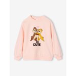 Sweat fille tic & tac rose p�le