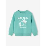 Sweat gar�on fantaisie vert